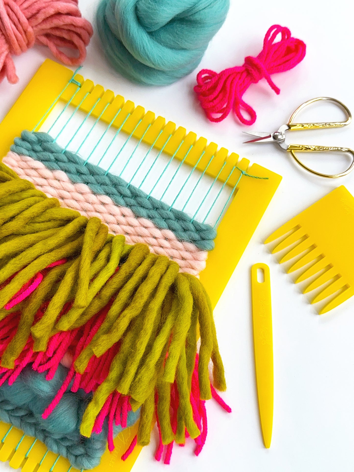 The Sunshine Loom Weaving Kit - Pastel Dreams