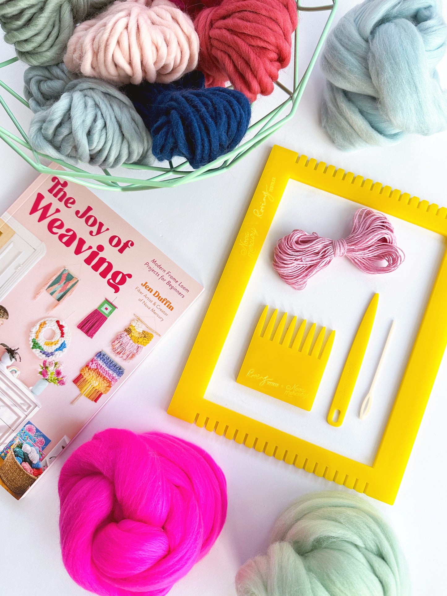 The Sunshine Loom Weaving Kit - Pastel Dreams