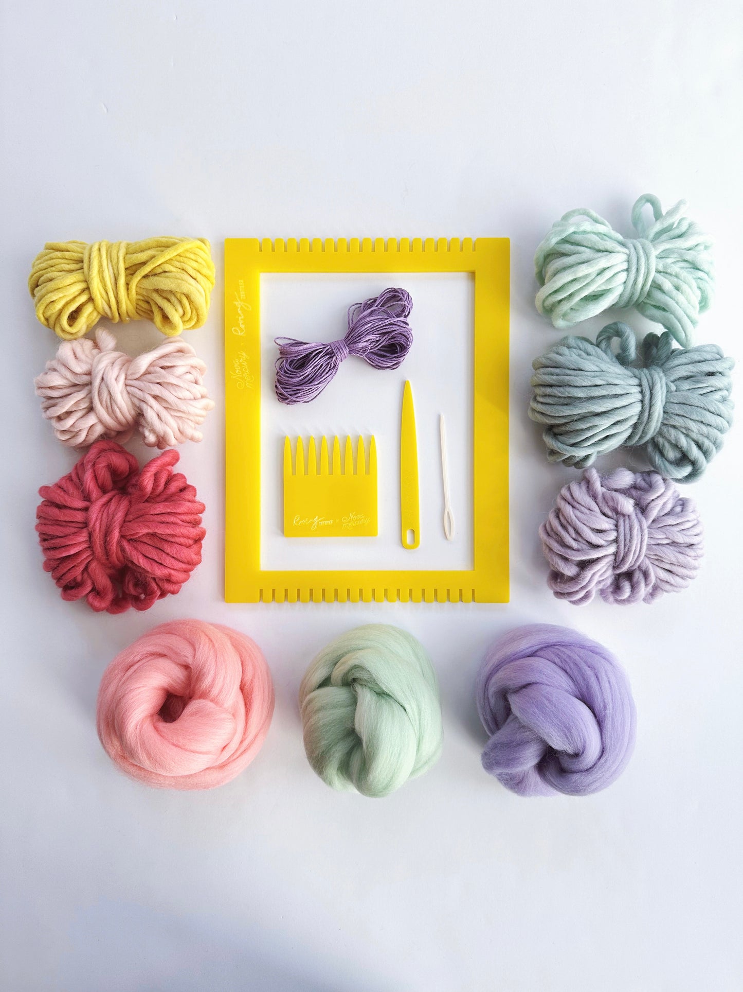 The Sunshine Loom Weaving Kit - Pastel Dreams