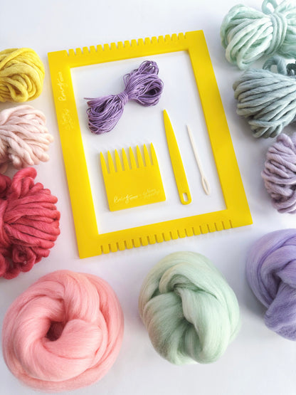 The Sunshine Loom Weaving Kit - Pastel Dreams