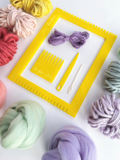 The Sunshine Loom Weaving Kit - Pastel Dreams