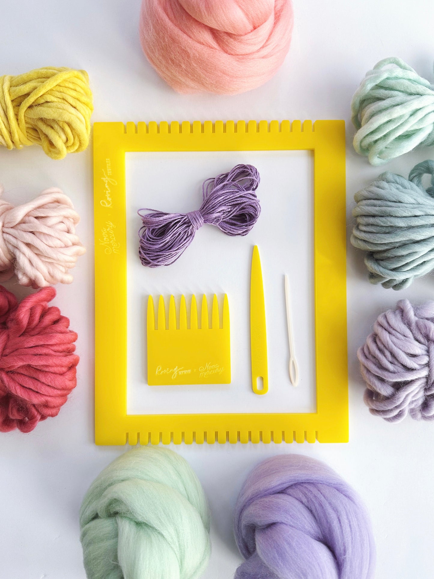 The Sunshine Loom Weaving Kit - Pastel Dreams