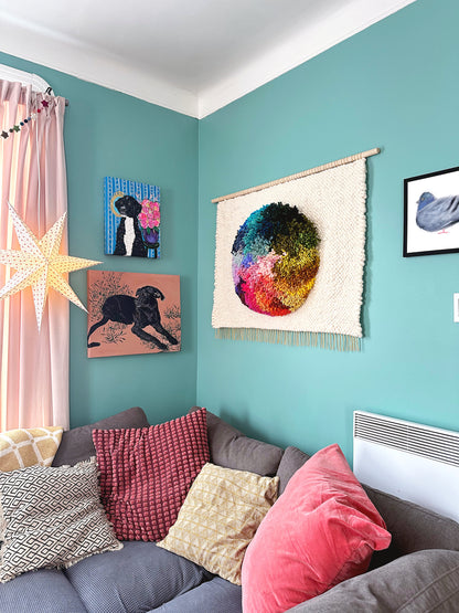 Rainbow Portal - Woven Wall Hanging