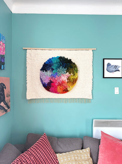 Rainbow Portal - Woven Wall Hanging