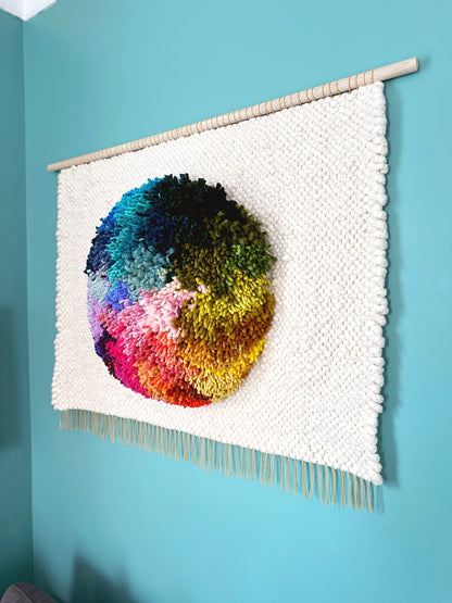 Rainbow Portal - Woven Wall Hanging
