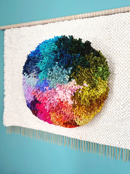 Rainbow Portal - Woven Wall Hanging