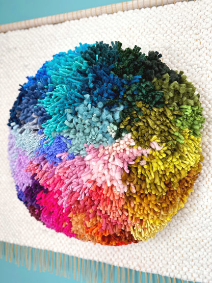 Rainbow Portal - Woven Wall Hanging