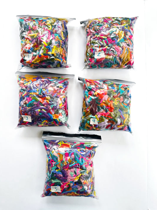 Destash! Rainbow Scraps!