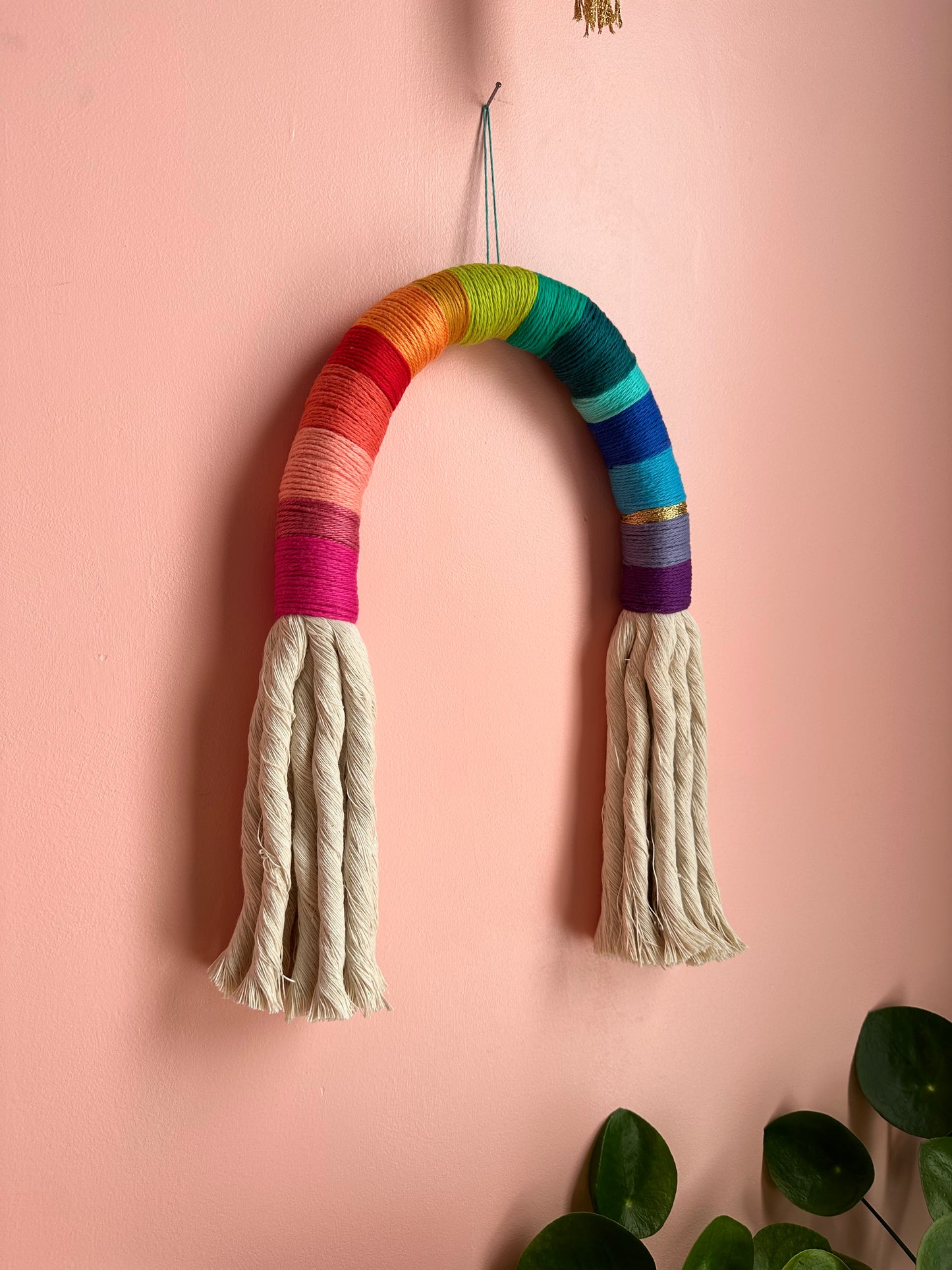 Rainbow Fiber Arch